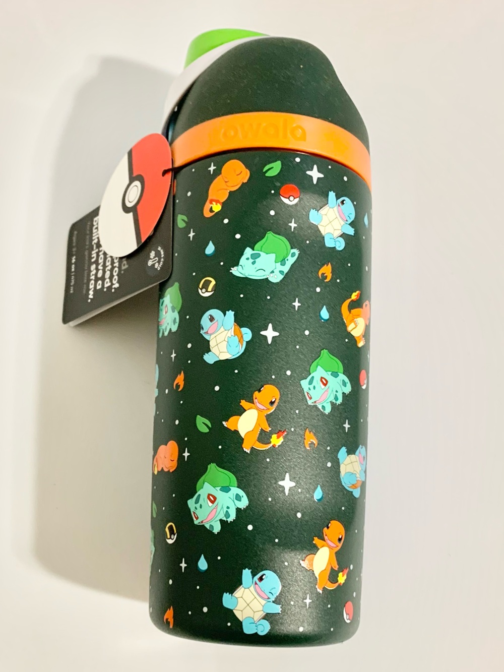 Pokémon Owala Kanto Region First Partners Stainless Steel Water Bottle 16oz. NEW